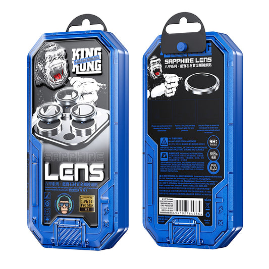 Beschermende Film Camera Back Cover Wekome WTPC-008 voor Apple iPhone 15 Pro, Glasbeschermd, Goud