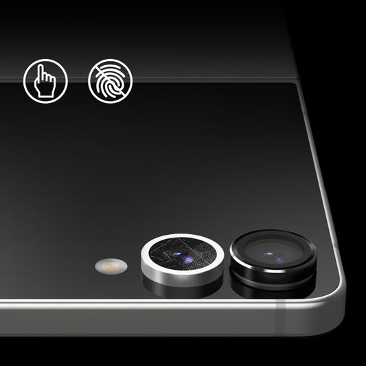 Beschermfolie Ringke Achtercamera voor Samsung Galaxy Z Flip7 F766, Gehard Glas, Set van 2 stuks, Zwart