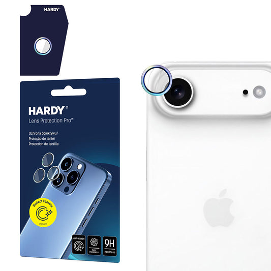 Beschermfolie Achtercamera 3MK Hardy Protection Pro voor Apple iPhone 17 Air, Gehard Glas, Meerkleurig