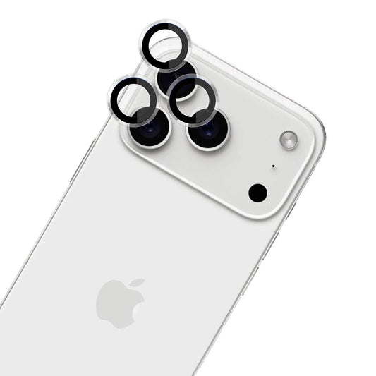 Beschermfolie Achtercamera 3MK Hardy Protection Pro voor Apple iPhone 17 Pro Max / 17 Pro, Gehard Glas, Transparant