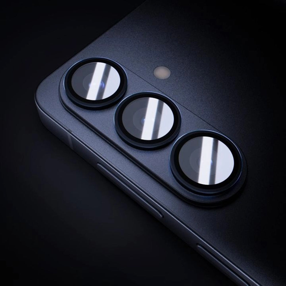 Beschermfolie Achtercamera 3MK Protection Pro voor Samsung Galaxy S26 S942, Gehard Glas, Zwart