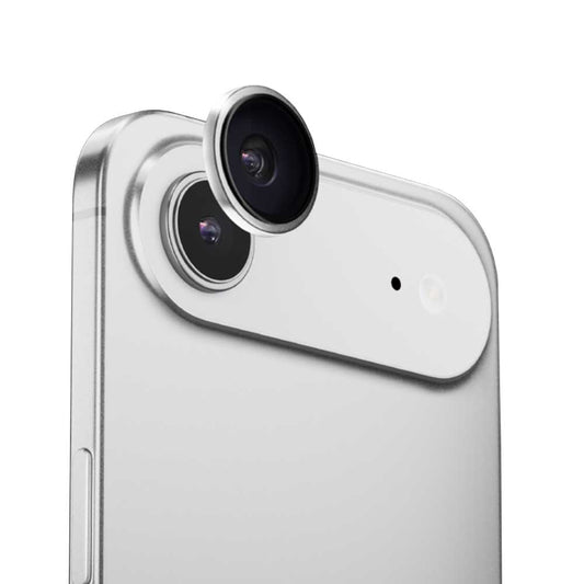 Beschermfolie Anank AR voor de achtercamera van Apple iPhone 17 Air, Gehard Glas, Zilverkleurig