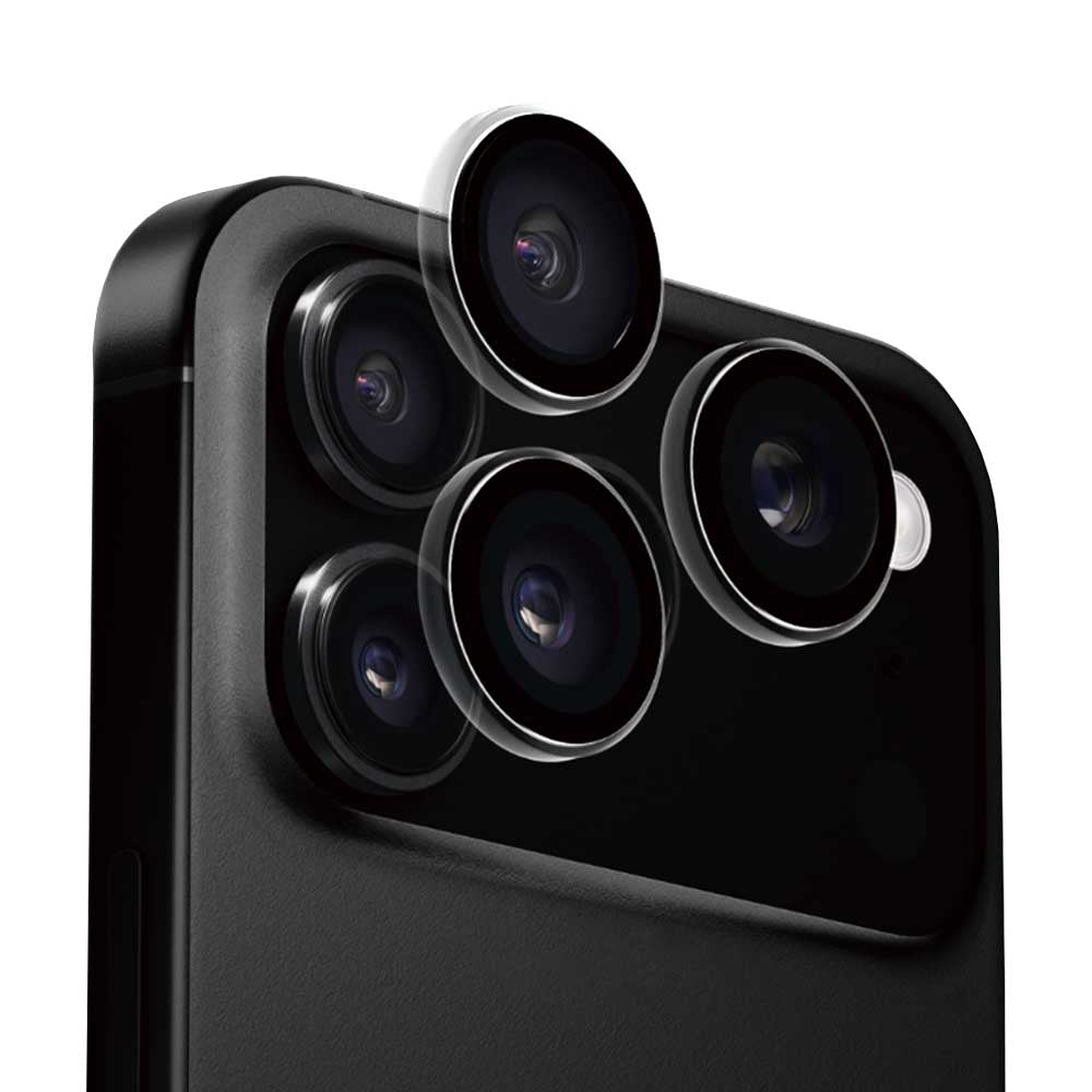 Beschermfolie Anank AR Achtercamera voor Apple iPhone 17 Pro Max / 17 Pro, Gehard Glas, Transparant