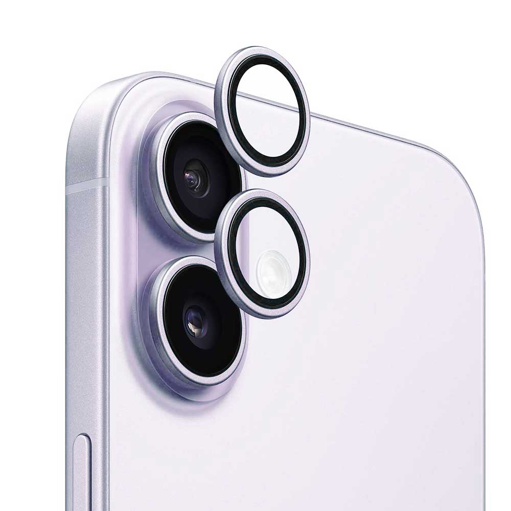 Beschermfolie Anank AR voor de achtercamera van Apple iPhone 17, Gehard Glas, Paars