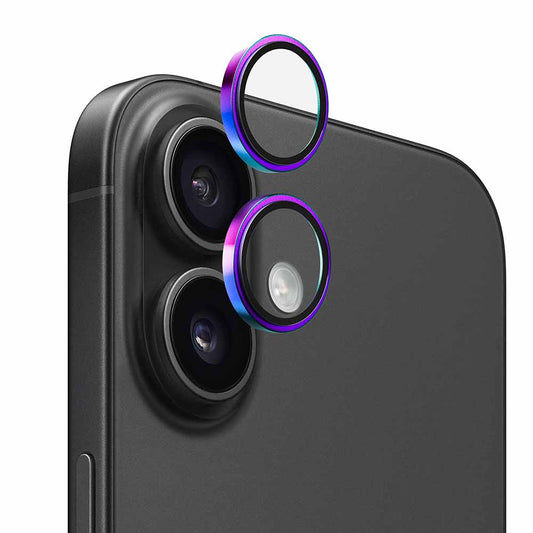 Beschermfolie Anank AR Achtercamera voor Apple iPhone 17, Gehard Glas, Meerkleurig