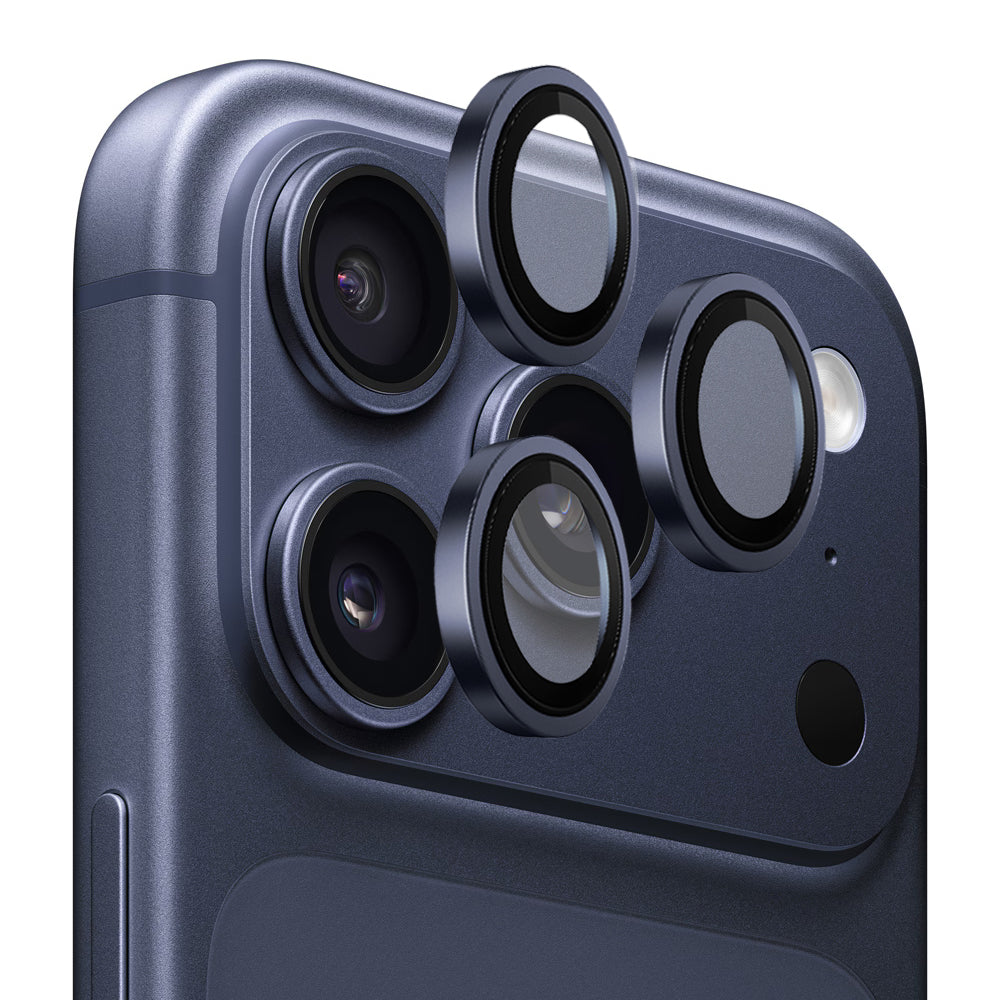 Beschermfolie Blueo 99 Anti-Reflective HD voor Apple iPhone 17 Pro Max / 17 Pro, Gehard Glas, Donkerblauw