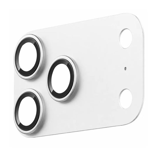 Blueo Integrated Metal beschermfolie voor de achtercamera van Apple iPhone 18 Pro Max, gehard glas, zilverkleurig