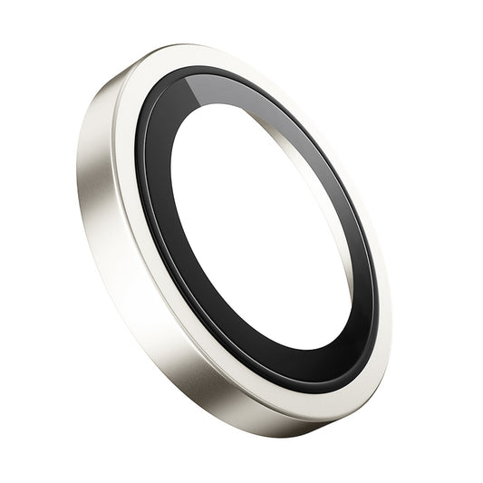Blueo Metal Frame Achtercamera Beschermfolie voor Apple iPhone 14 Pro Max / 14 Pro, Gehard Glas, Goudkleurig
