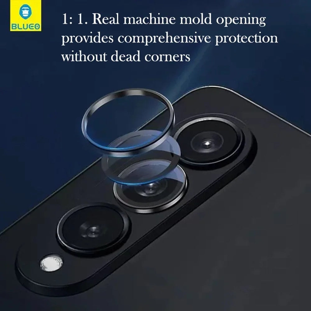 Blueo achtercamera beschermfolie voor Samsung Galaxy Z Fold8 F971, gehard glas, zilver