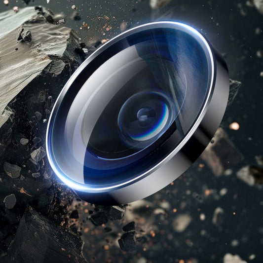 Beschermfolie Achtercamera ESR Armorite voor Apple iPhone 17 / 16 Plus / 16, Gehard Glas, Zwart