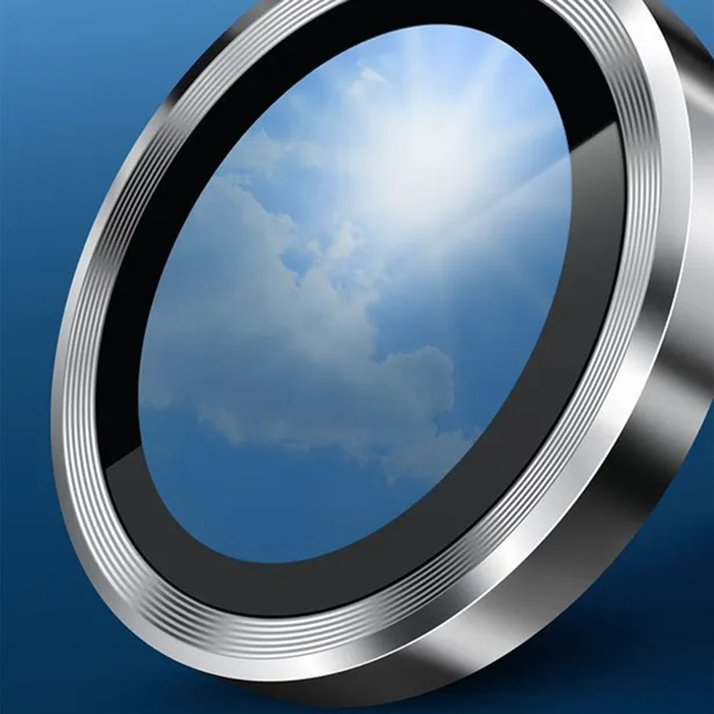 Beschermfolie Achtercamera Lito S+ voor Apple iPhone 14 Pro, Gehard Glas, Zilver
