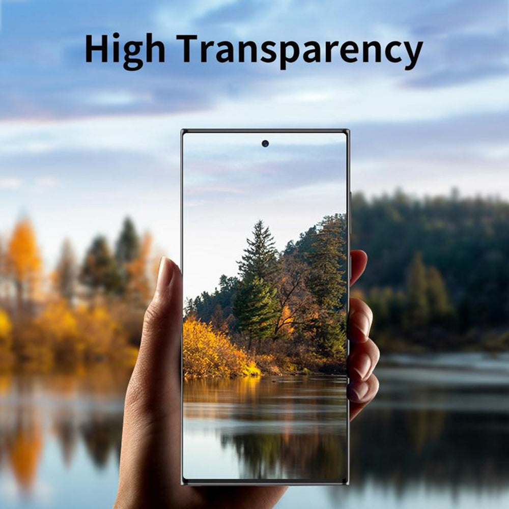 Beschermfolie Achtercamera Lito S+ voor Samsung Galaxy S25 Ultra S938, Gehard Glas, Zwart