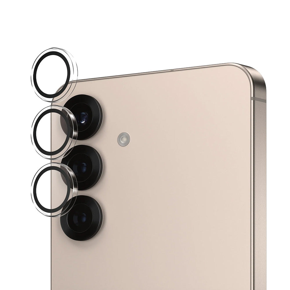 Beschermfolie Achtercamera PanzerGlass Hoops voor Samsung Galaxy S25 S931, Gehard Glas, Transparant