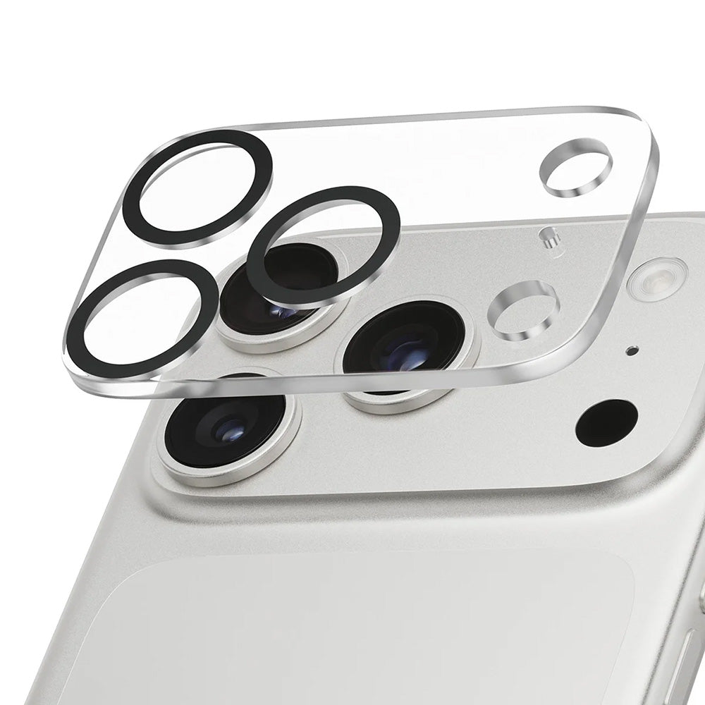 Beschermfolie Achtercamera PanzerGlass PicturePerfect voor Apple iPhone 17 Pro, Gehard Glas, Transparant