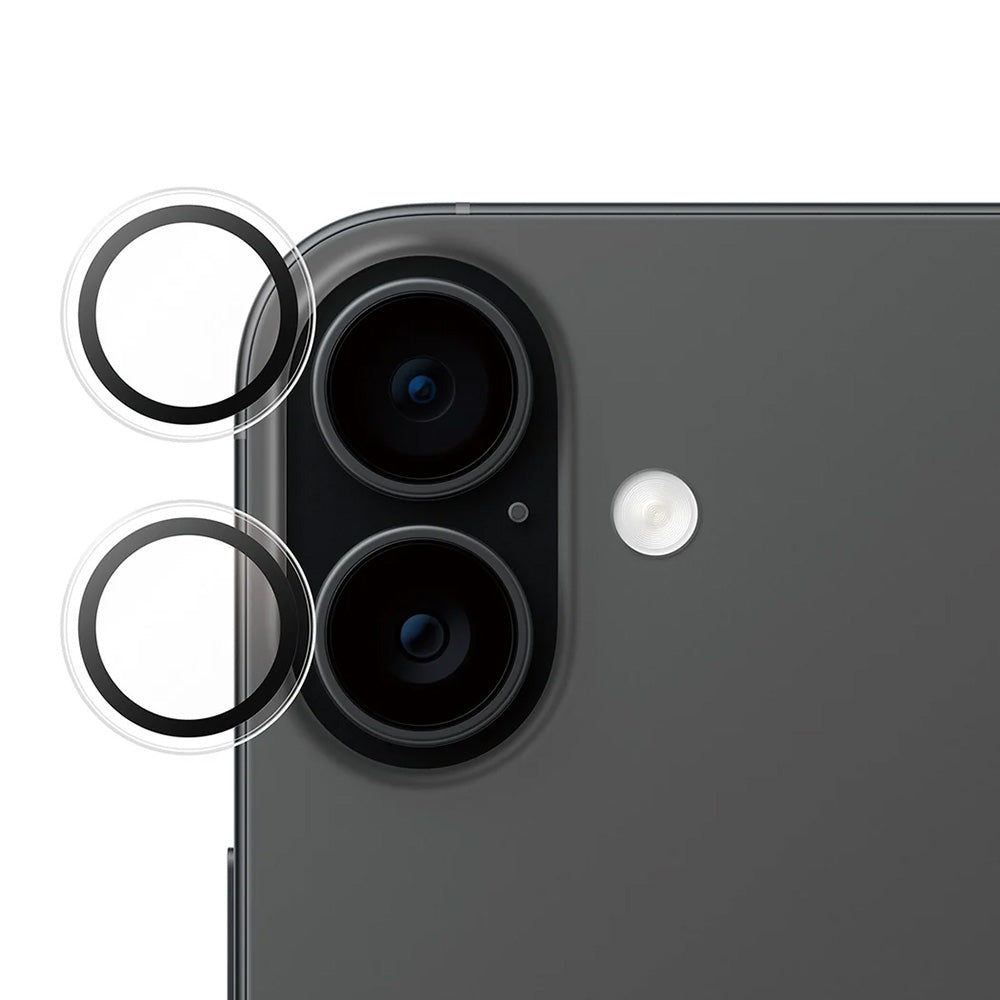 Beschermfolie PanzerGlass Safe voor de achtercamera. voor Apple iPhone 17 / 16 Plus / 16, Gehard Glas, Transparant