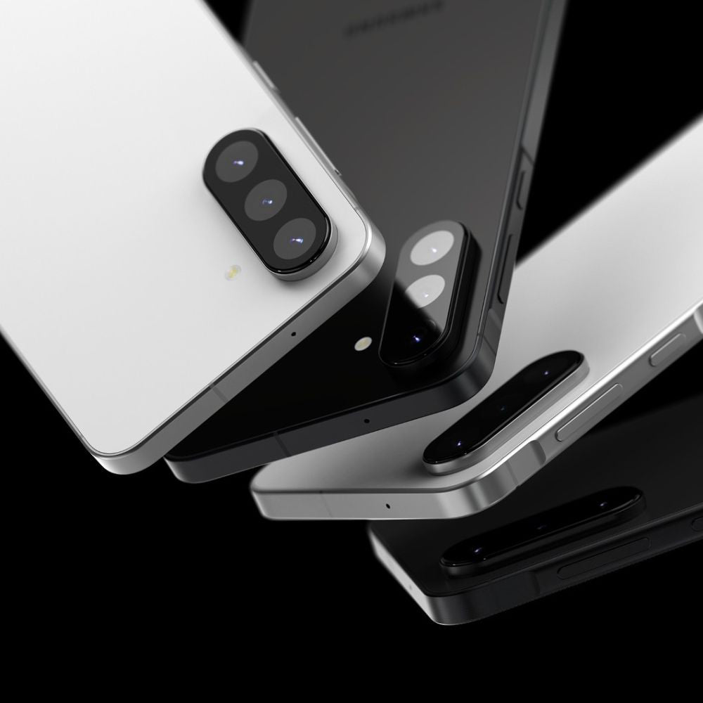 Beschermfolie Achtercamera Ringke voor Samsung Galaxy A56 A566, Gehard Glas, Set van 2 stuks, Zwart