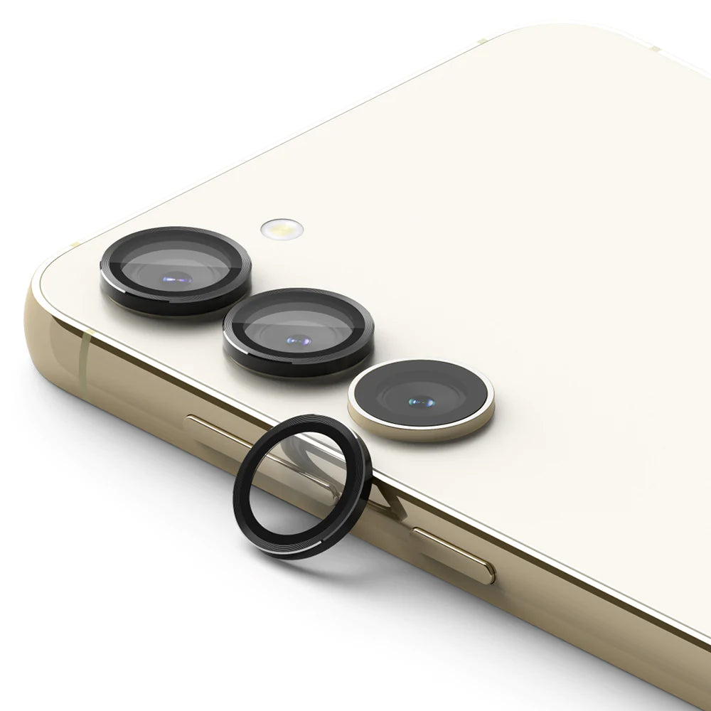 Beschermfolie Ringke Achtercamera voor Samsung Galaxy S23+ S916 / S23 S911, Gehard Glas, Zwart