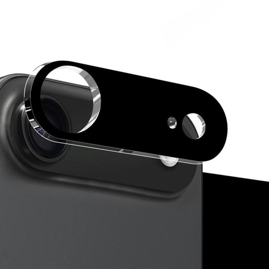 Beschermfolie Techsuit voor de achtercamera van Apple iPhone 17 Air, Gehard Glas, Zwart