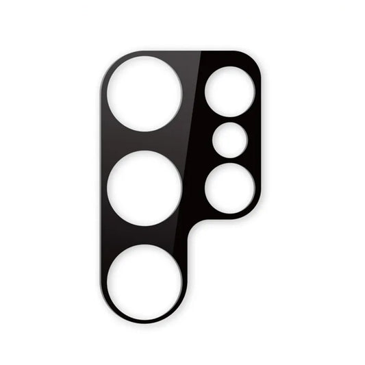 Techsuit achtercamera beschermfolie voor Samsung Galaxy S23 Ultra S918, gehard glas, zwart