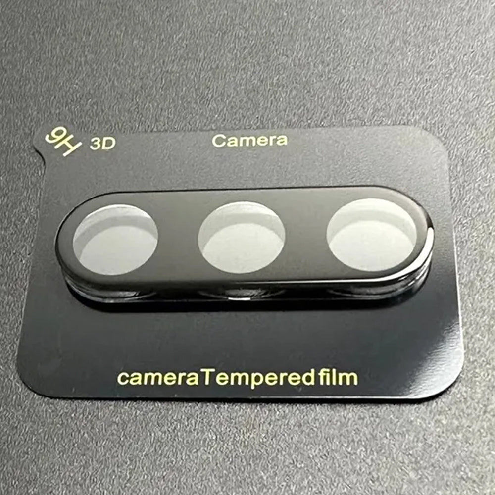 Techsuit Achtercamera Beschermfolie voor Samsung Galaxy S24 S921, Gehard Glas, Zwart