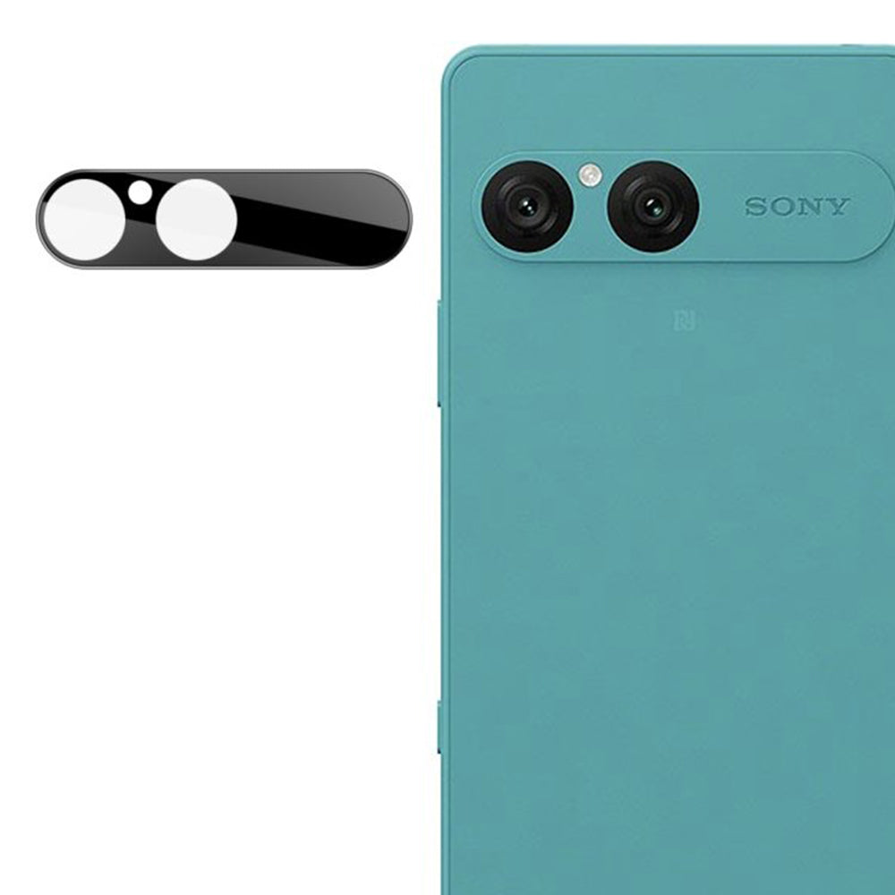 Techsuit Achtercamera Beschermfolie voor Sony Xperia 10 VII, Gehard Glas, Zwart