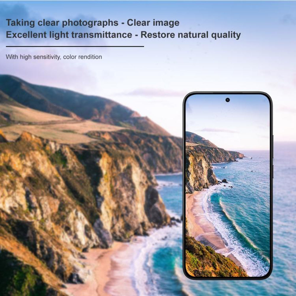 Techsuit Achtercamera Beschermfolie voor Xiaomi 15T Pro, Gehard Glas, Zwart