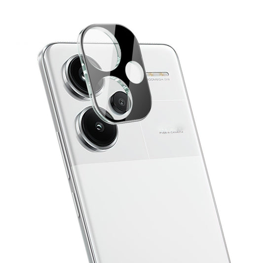 Techsuit Achtercamera Beschermfolie voor Xiaomi Redmi Note 13 Pro+, Gehard Glas, Zwart