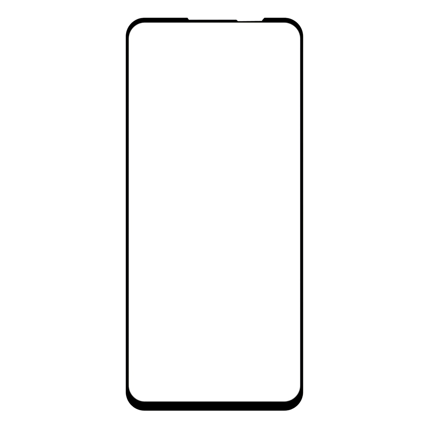 OEM keramische screenprotector voor Motorola Moto G54 Power Edition / G14 / G54 / G73, flexibel glas, volledige lijm, 5D, zwart