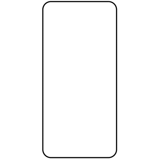 OEM Automatisch uitgelijnde Screen Protector voor Apple iPhone 16 Pro, Glas Afgeschermd, Vol Lijm, 5D, Zwart