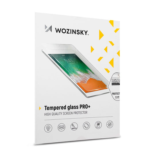 WZK Screen Protector voor Apple iPad Air 13 (2024), Glasbeschermd, Volledig gelijmd