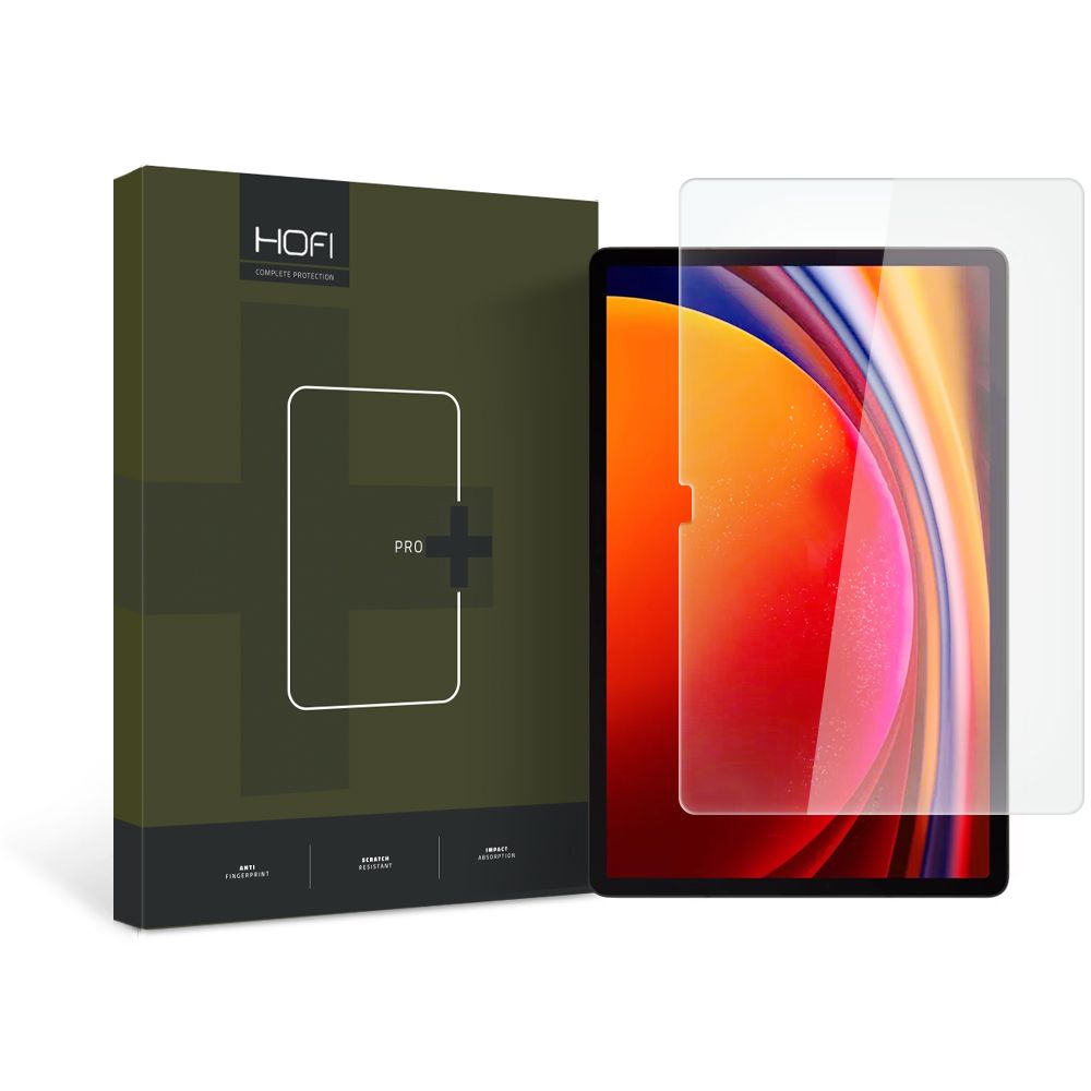 HOFI Glass PRO+ schermbeschermfolie voor Samsung Galaxy Tab S10+ / Tab S9+ / Tab S8+ / Tab S7 FE / Tab S7+, gehard glas, volledige lijmlaag