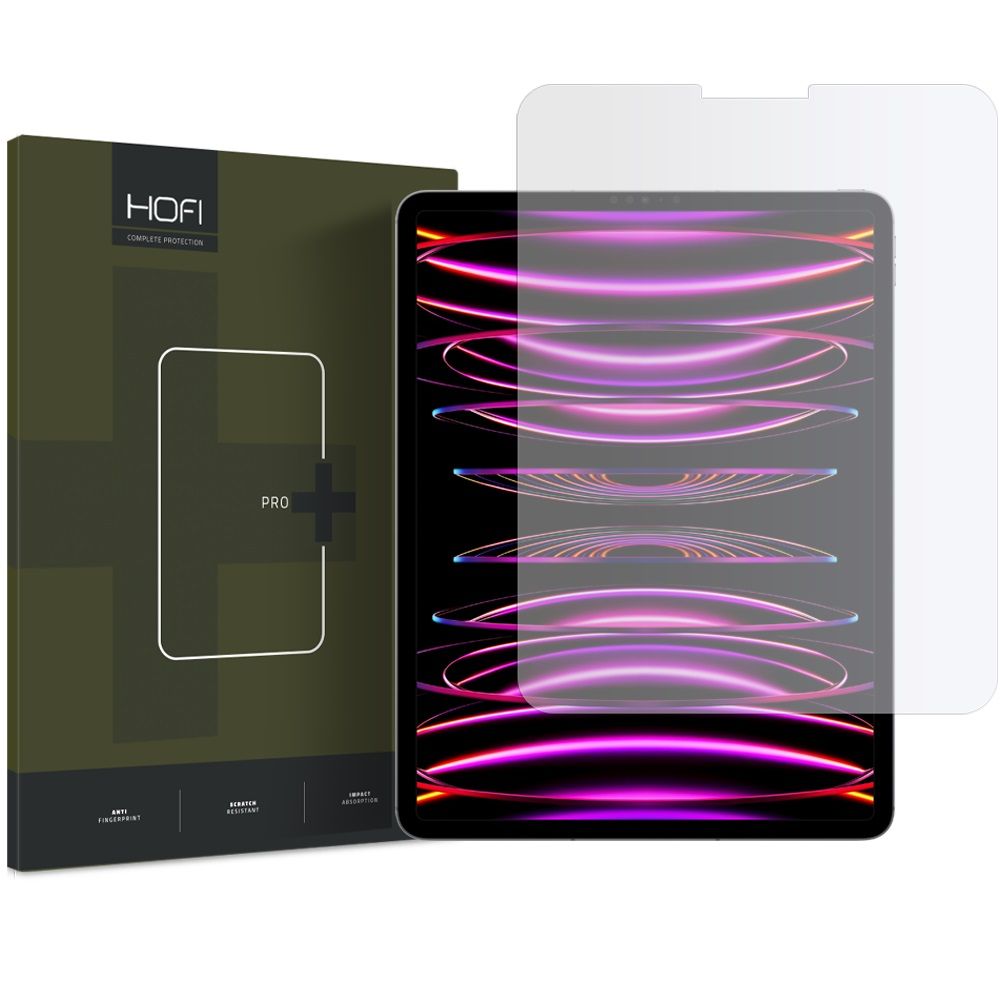 Beschermfolie HOFI PRO+ voor Apple iPad Pro 11 (2022) / Pro 11 (2021) / Pro 11 (2020), Gehard Glas, Volledige Lijm HOFI102