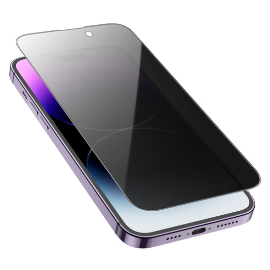 Privacy Screen Protector HOCO G15 voor Apple iPhone 14 Pro Max, Gehard Glas, Volledige Lijm, 5D