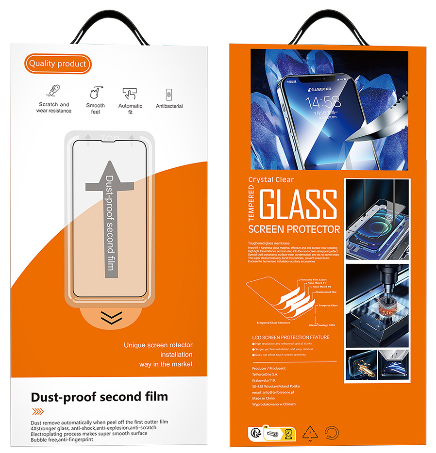 OEM Dust Free Easy Fit-schermbeschermer voor Samsung Galaxy S25 Ultra S938, gehard glas, Full Glue, zwart