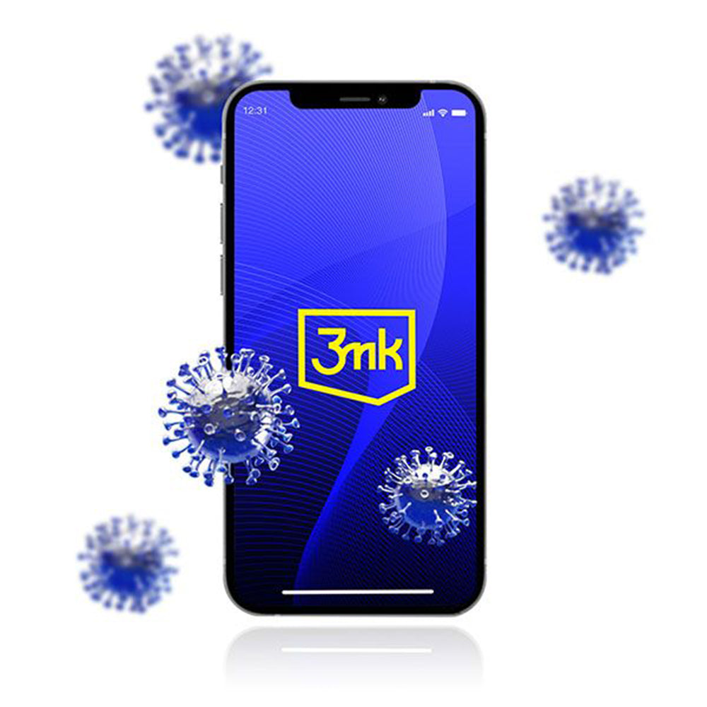 3MK FlexibleGlass schermbeschermfolie voor Apple iPhone 12 Pro Max, Flexibel Glas, Volledige Lijm