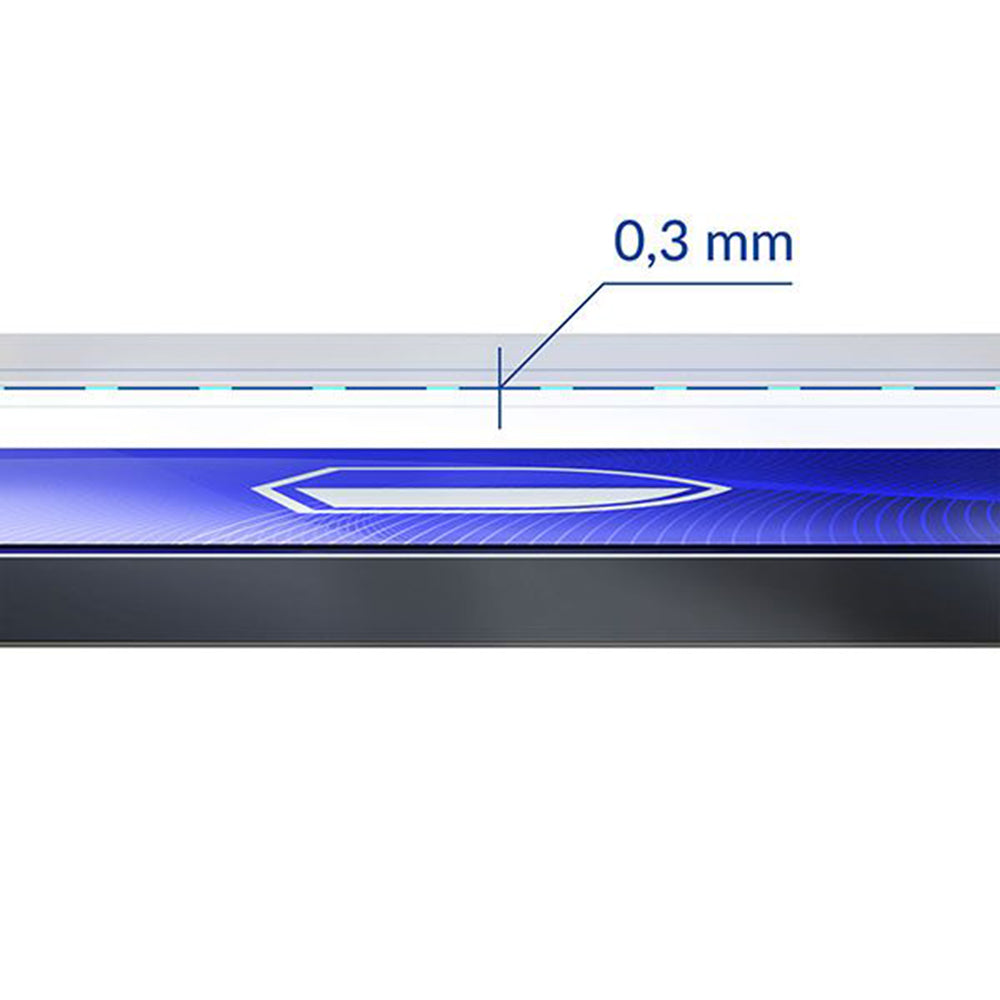 3MK FlexibleGlass schermbeschermfolie voor Apple iPhone 12 Pro Max, Flexibel Glas, Volledige Lijm
