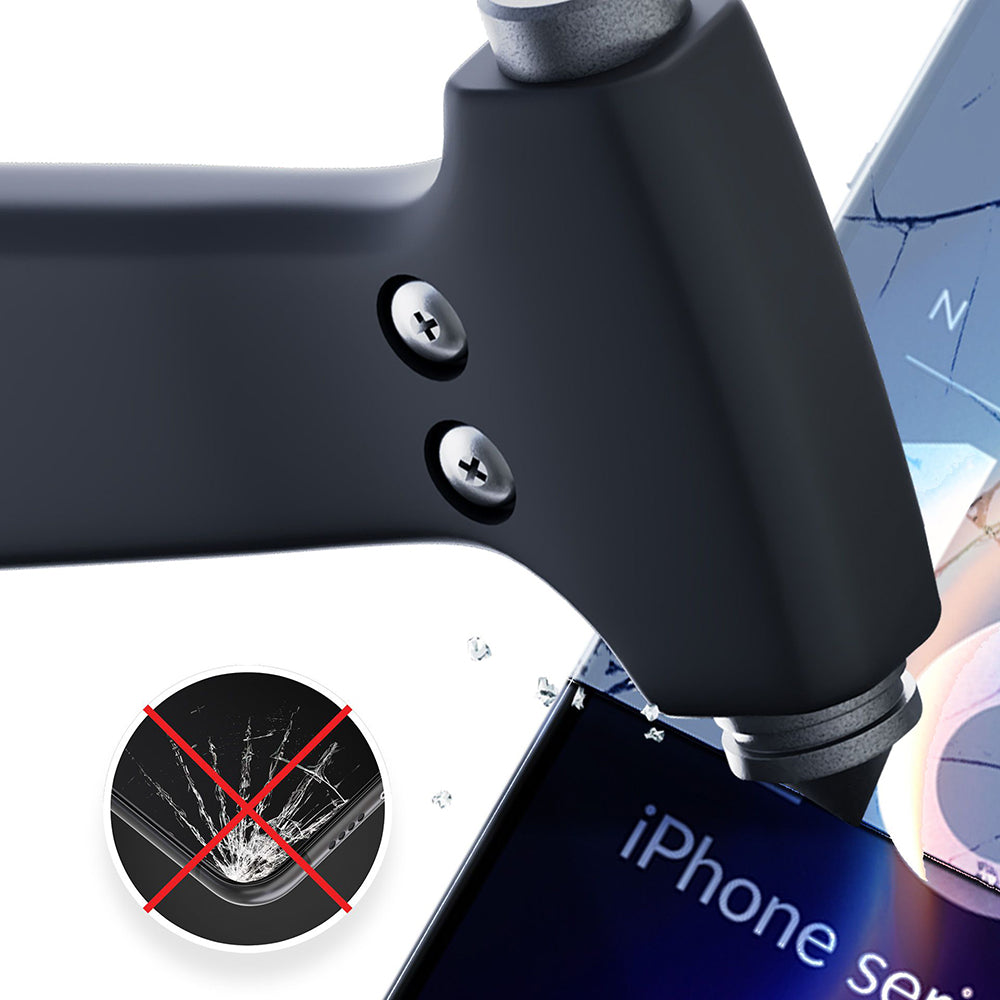3MK FlexibleGlass schermbeschermfolie voor Apple iPhone 16 Pro, Flexibel Glas, Volledige Lijm