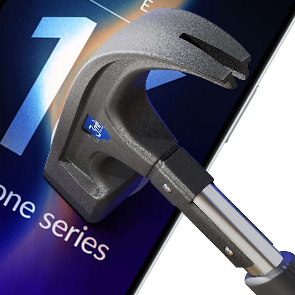 3MK FlexibleGlass schermbeschermfolie voor Apple iPhone 16 Pro, Flexibel Glas, Volledige Lijm
