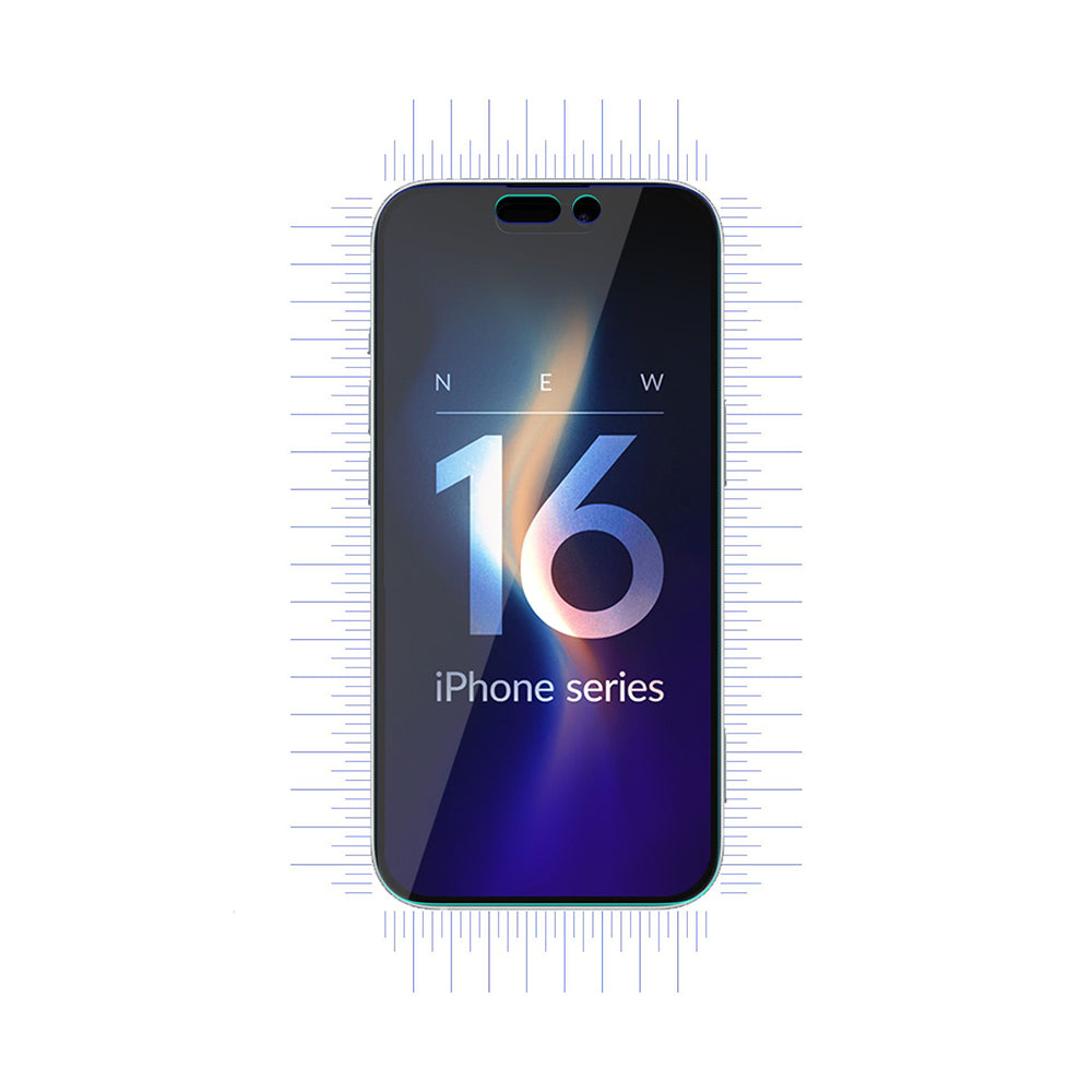 3MK FlexibleGlass schermbeschermfolie voor Apple iPhone 16 Pro, Flexibel Glas, Volledige Lijm