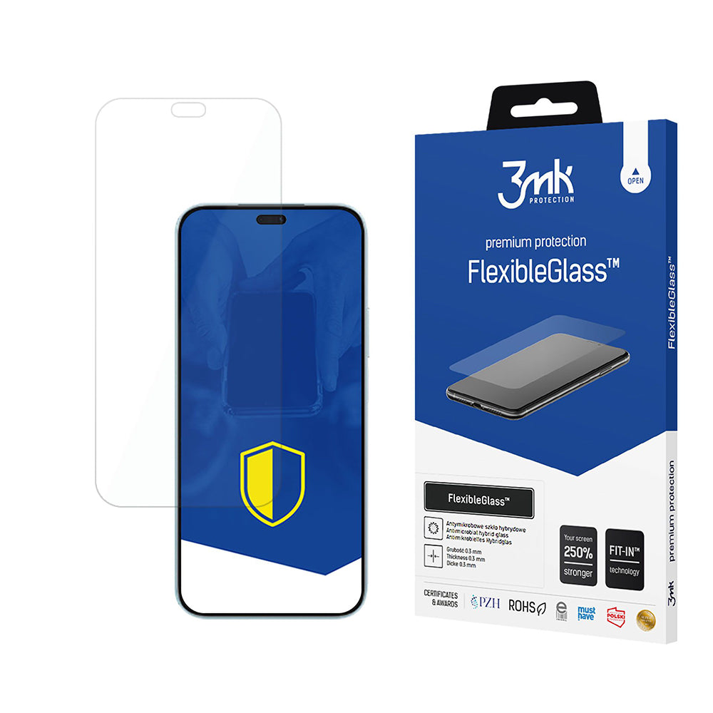 3MK FlexibleGlass Screen Protector for Honor 200 Lite, Flexible Glass, Full Glue