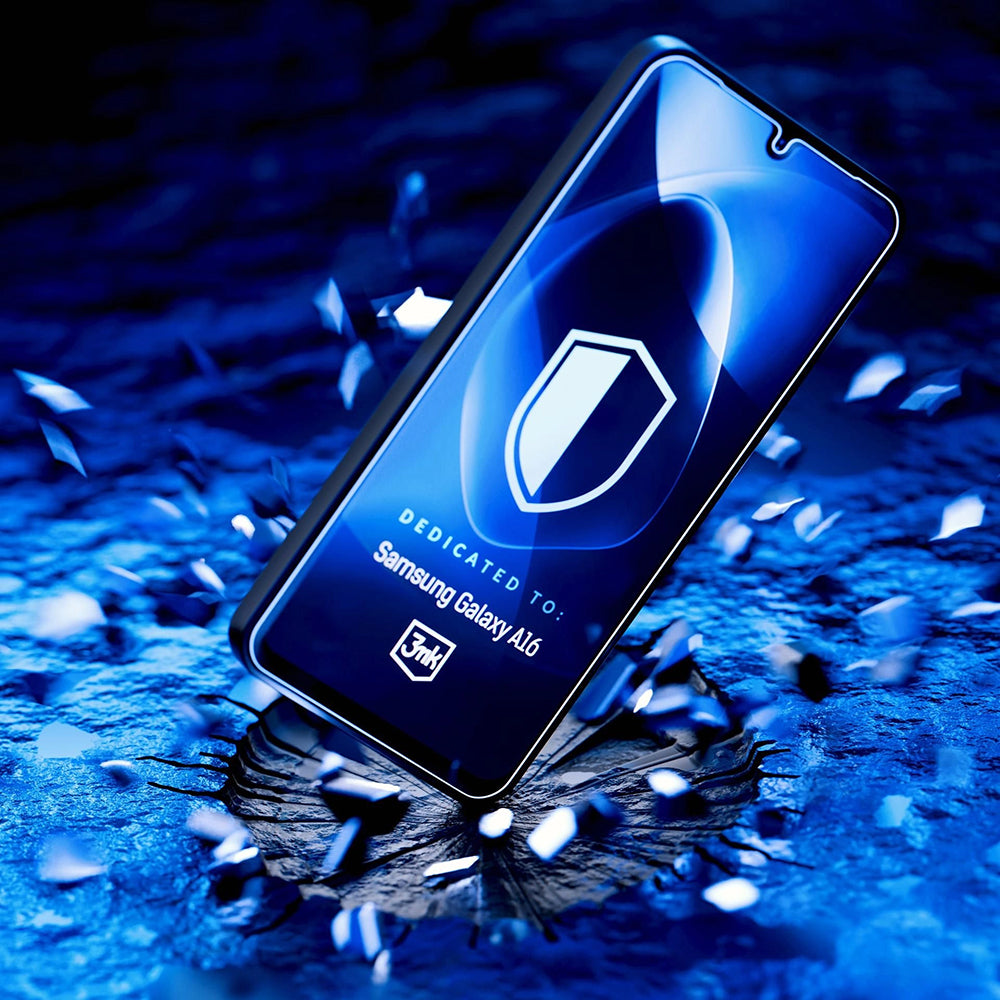Schermbeveiligingsfolie 3MK FlexibleGlass voor Samsung Galaxy A15 5G A156 / A15 A155, Flexibel Glas, Volledige Lijm