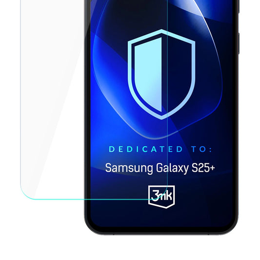 3MK FlexibleGlass schermbeschermfolie voor Samsung Galaxy S25+ S936, Flexibel Glas, Volledige Lijm