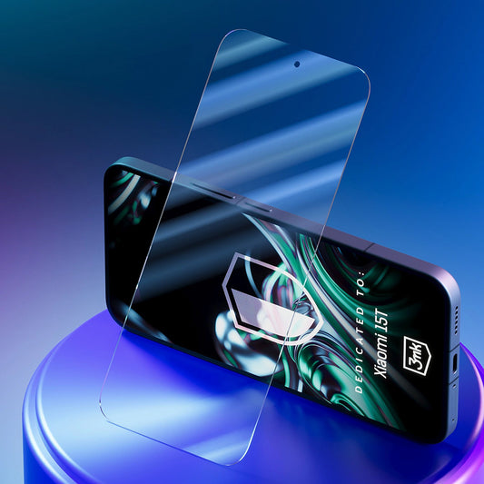 Beschermfolie Scherm 3MK FlexibleGlass voor Xiaomi 15T, Flexibel Glas, Volledige Lijm