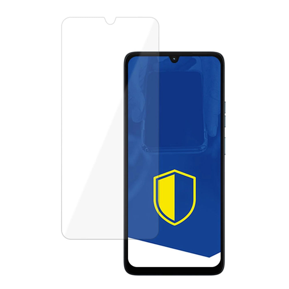 Beschermfolie Scherm 3MK HardGlass voor Motorola Moto G06, Gehard Glas, Volledige Lijm