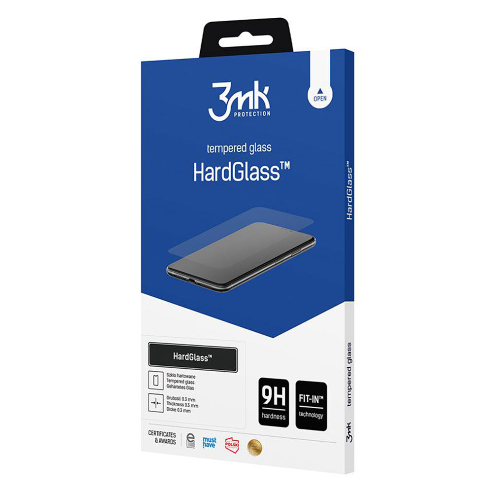 Beschermfolie Scherm 3MK HardGlass voor Samsung Galaxy S26 Plus S947, Gehard Glas, Volledige Lijm