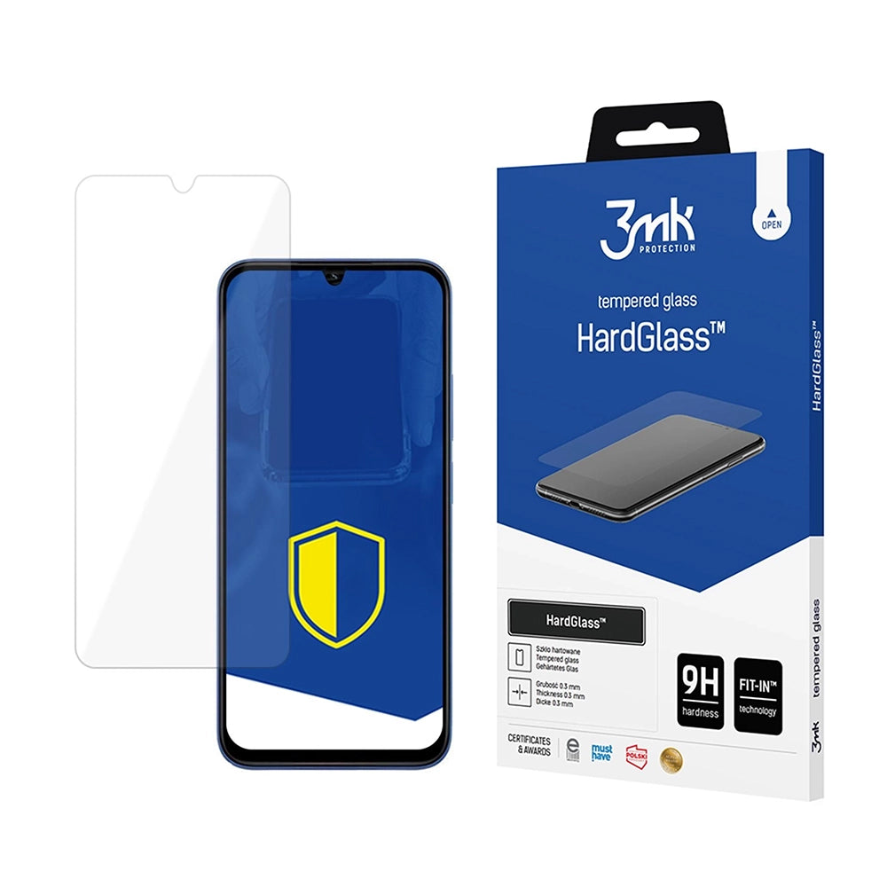 Beschermfolie Scherm 3MK HardGlass voor Xiaomi Redmi 15C 4G, Gehard Glas, Volledige Lijm