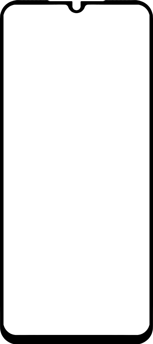 BLUE Shield Screen Protector voor Samsung Galaxy A24 4G A245, Afgeschermd Glas, Volledig Lijmvrij, Geval Vriendelijk, Zwart