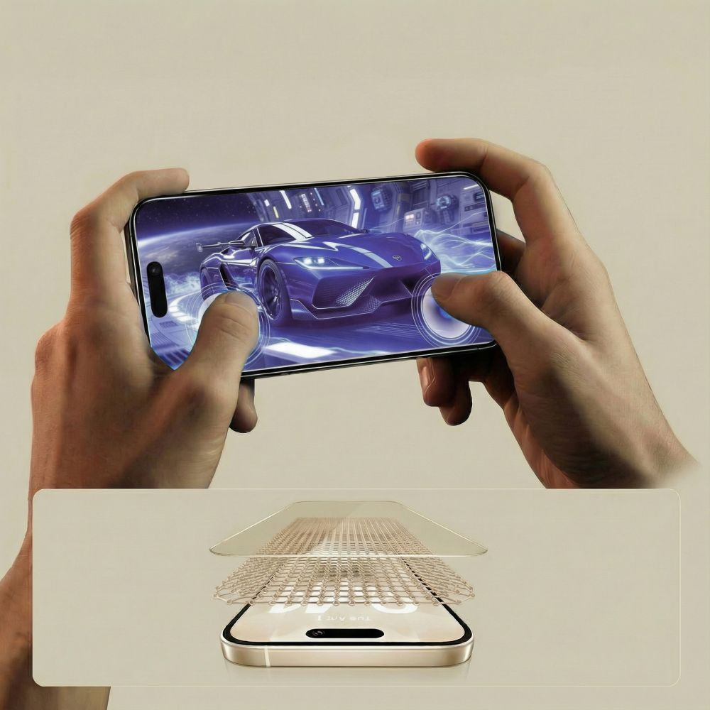 Tech-Protect FIT+ schermbeschermfolie voor Samsung Galaxy S26 Ultra S948, gehard glas, volledige lijm, set van 2 stuks