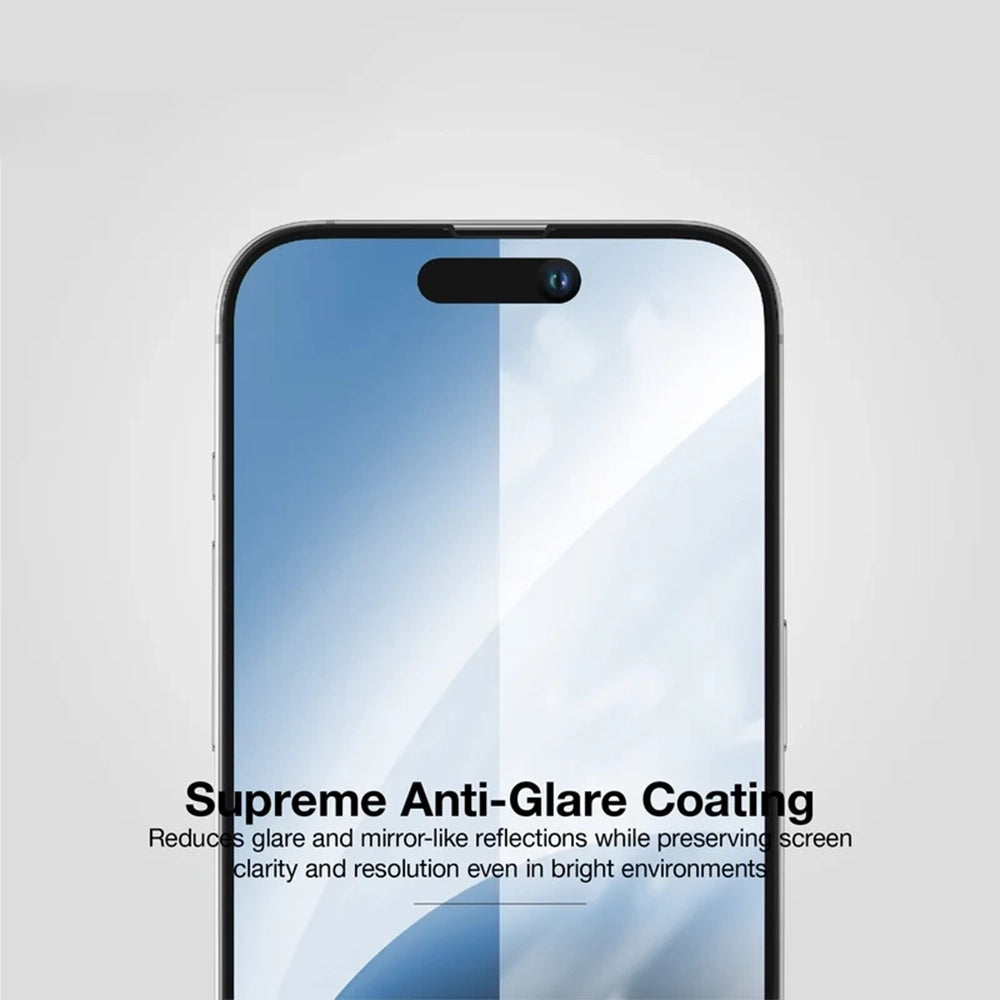 Beschermfolie Anank 10X Versterkt CG voor Apple iPhone 17 Air, Gehard Glas, Volledige Lijm, 2.5D, Zwart