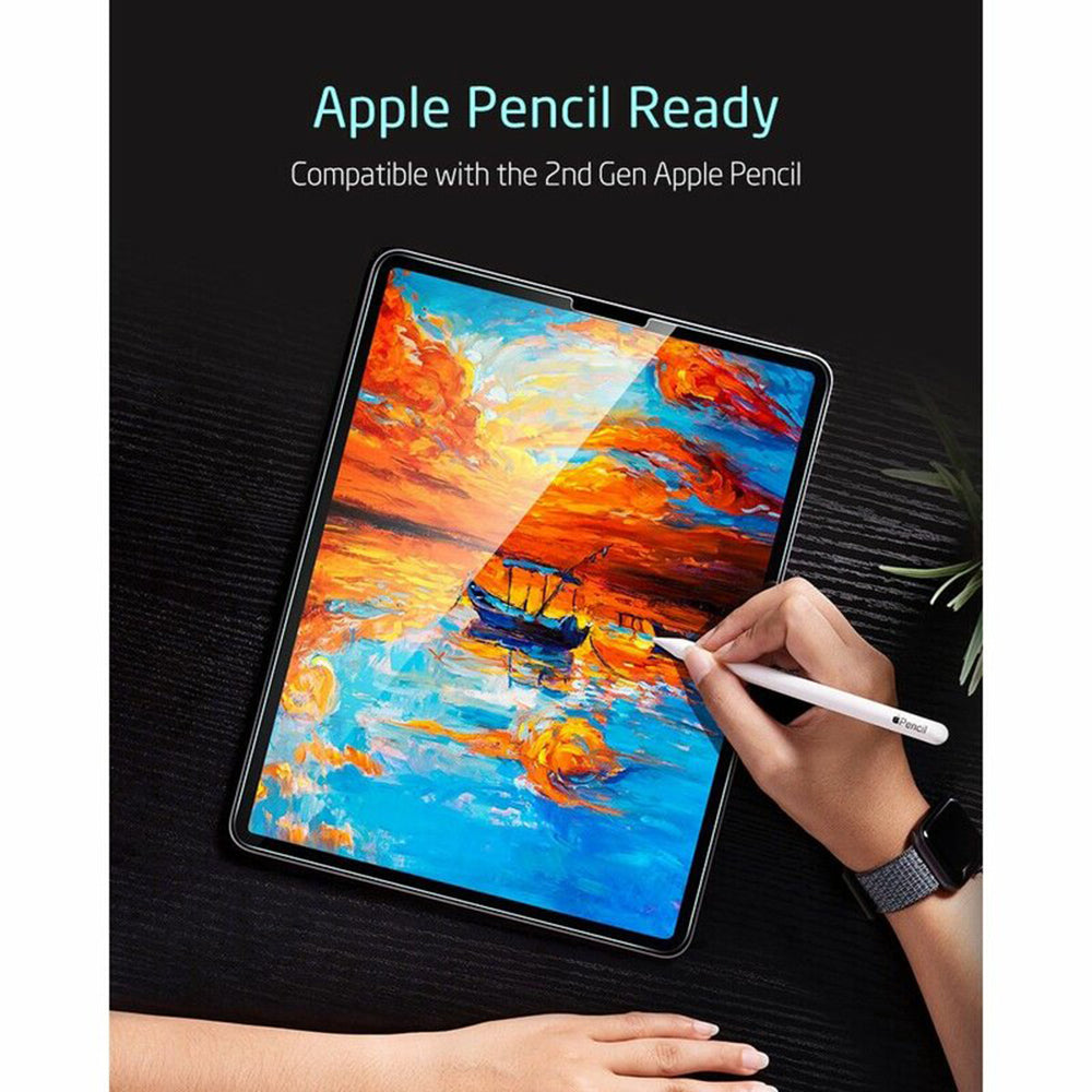 Beschermfolie ESR Scherm voor Apple iPad Air (2022) / Pro 11 (2021) / Air (2020), Gehard Glas, Volledige Lijm, Set van 2 Stuks